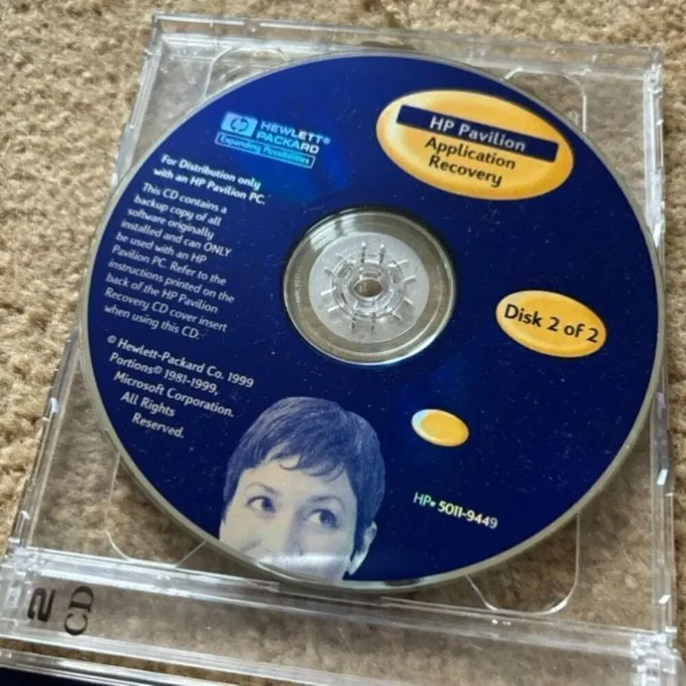 HP Pavilion User’s Guide & Recovery Software 1999